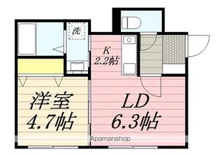 ル・アーヴル【3階】の間取り