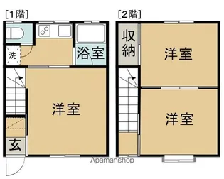 ロフティハウス【C号室】の間取り