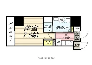 東京都台東区竜泉2丁目【マンション】の間取り