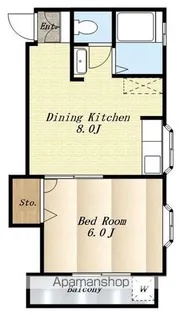 東京都三鷹市下連雀3丁目【マンション】の間取り