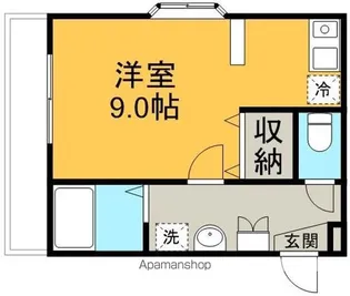 オリビアガーデンヒルズ【1階】の間取り