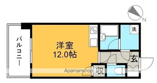 杉本ビル【3階】の間取り