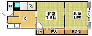 2Kの間取り画像