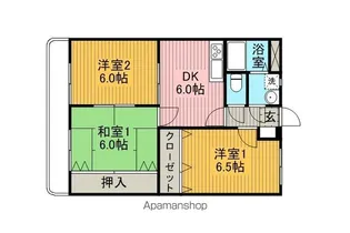 コンシェール天星【204号室】の間取り