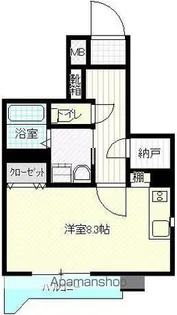 なかよしマンション塩上【2階】の間取り