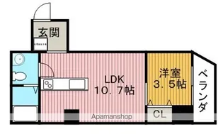 SUJU【4階】の間取り