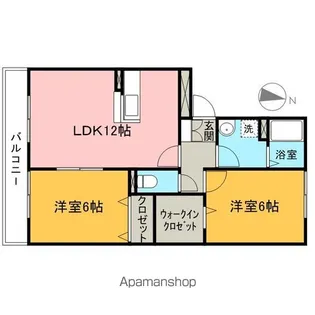 ザ・ハウス野田【3階】の間取り