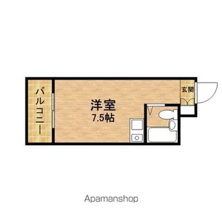 朝日プラザ浜松ステーションスクエア【1階】の間取り