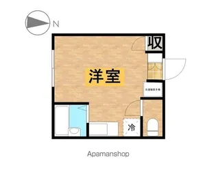 コーポ槐Ⅱ【1階】の間取り