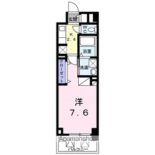 アビタシオン グランデ【1階】の間取り