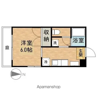 WEST5−1【1階】の間取り