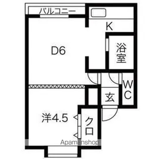 ハイムグーテ【1階】の間取り