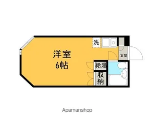 シティアビタ町田【1階】の間取り
