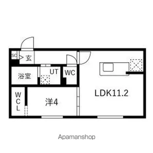 MODA N13【3階】の間取り
