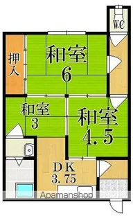 若浪苑【2階】の間取り