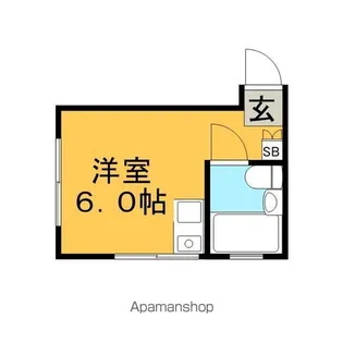 クレール小岩【1階】の間取り