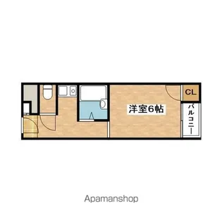 ホワイティ18【3階】の間取り