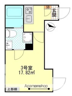 東京都葛飾区堀切6丁目【アパート】の間取り