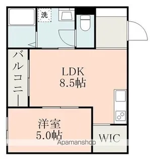 MAJOR大津Ⅲ【2階】の間取り