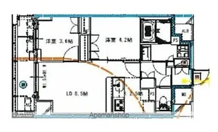 東京都台東区小島2丁目【マンション】の間取り