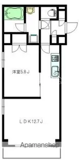 エアリーズ中野【206号室】の間取り
