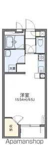 レオネクストドゥ エトワール【1階】の間取り