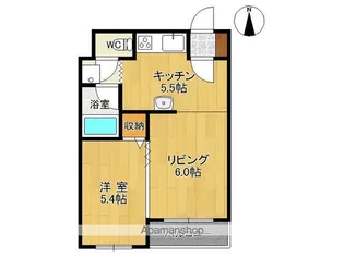 クラッシー西8条倶楽部【107号室】の間取り