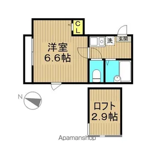 プロテージ小岩【3階】の間取り