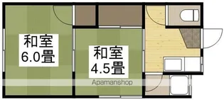 ことぶき荘B棟【1階】の間取り