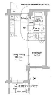 コンフォリア原宿【4階】の間取り