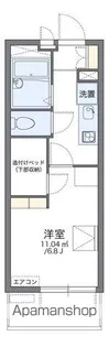 レオパレスフエータ【1階】の間取り