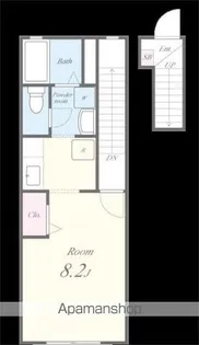 ツイン リーフ【2階】の間取り