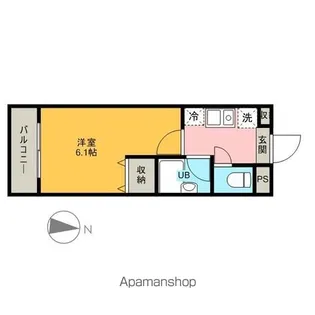 GROWS桜台STATION AREA【5階】の間取り