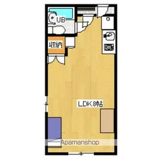 南山アネックス【101号室】の間取り