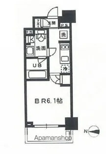 東京都新宿区新宿5丁目【マンション】の間取り