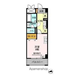 アルカンシェル【2階】の間取り