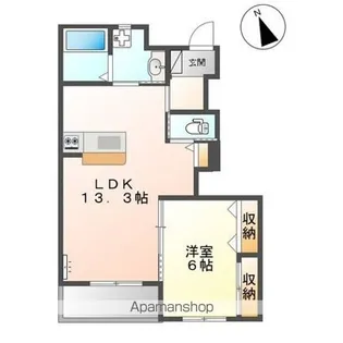 シャルム【1階】の間取り