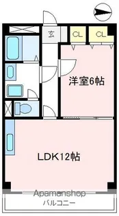 石川マンション【2階】の間取り