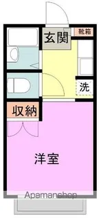 レガシオン安東【202号室】の間取り