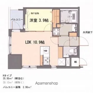 S-RESIDENCE千種belvia TOWER【4階】の間取り