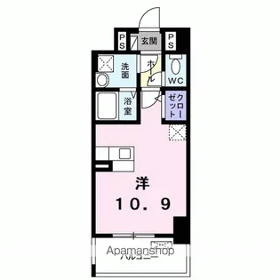 プラチナコート?【9階】の間取り