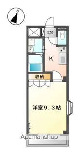 ソフィエールⅡ【301号室】の間取り