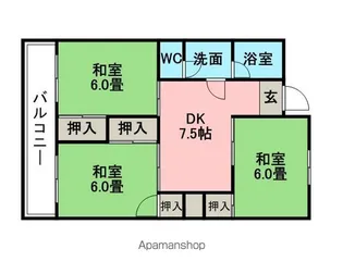 第2森光ビル【3階】の間取り