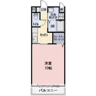 GRANDEUR A【1階】の間取り