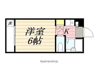 プレアール新外【4階】の間取り