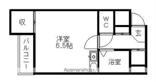 プロクシィスクエア徳川【2階】の間取り