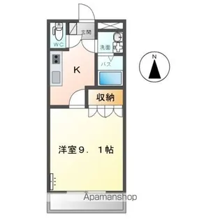 スウィートクローバー【1階】の間取り
