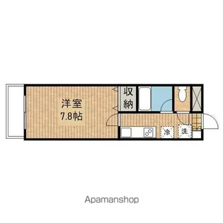 いとう仙【5階】の間取り