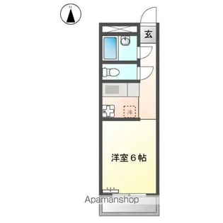 アメニティ鈴木【3階】の間取り