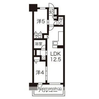 プレサンス ロジェ 名古屋駅 NORTH FRONT【11階】の間取り